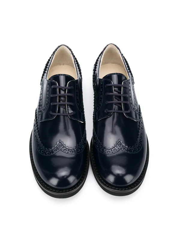 low heel brogues