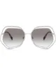 Image 1 of Miu Miu Eyewear La Mondaine oversized-frame sunglasses