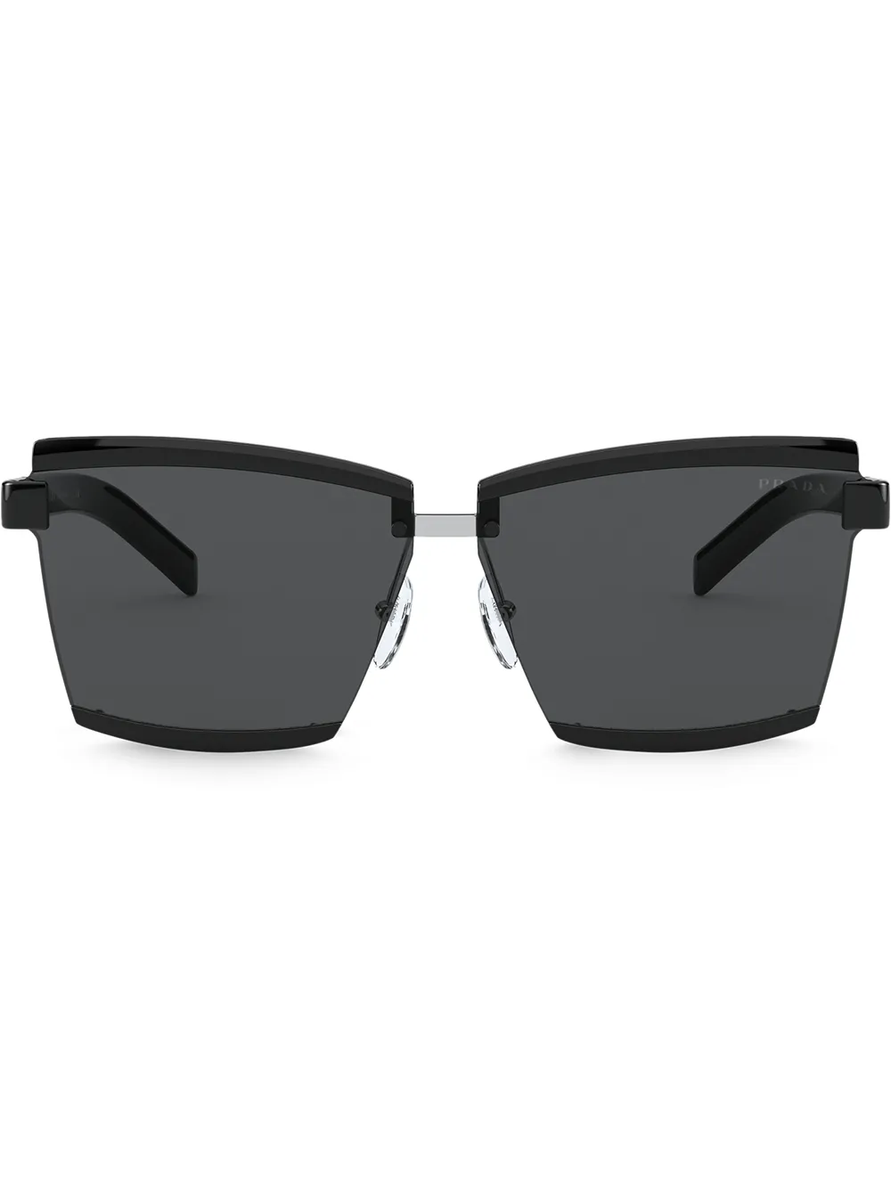 lunettes de soleil à monture carrée