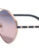 Valentino Eyewear studded oval-frame sunglasses