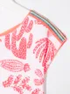 Billieblush فستان بنقش صبار