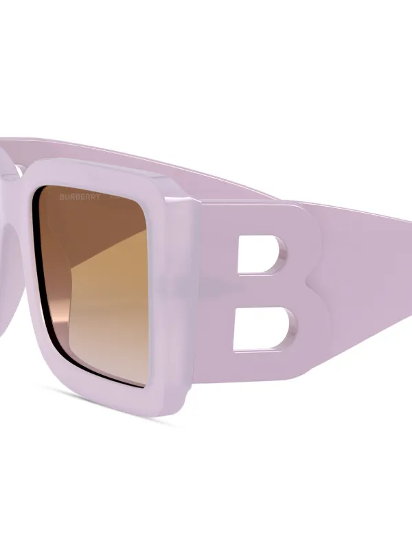 burberry glasses purple