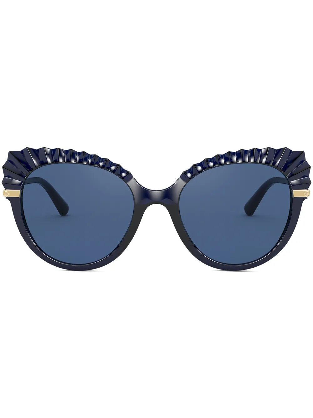 Dolce & Gabbana Oversized Cateye Sunglasses In Blue