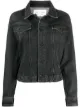 Image 1 of Proenza Schouler White Label washed cinched denim jacket