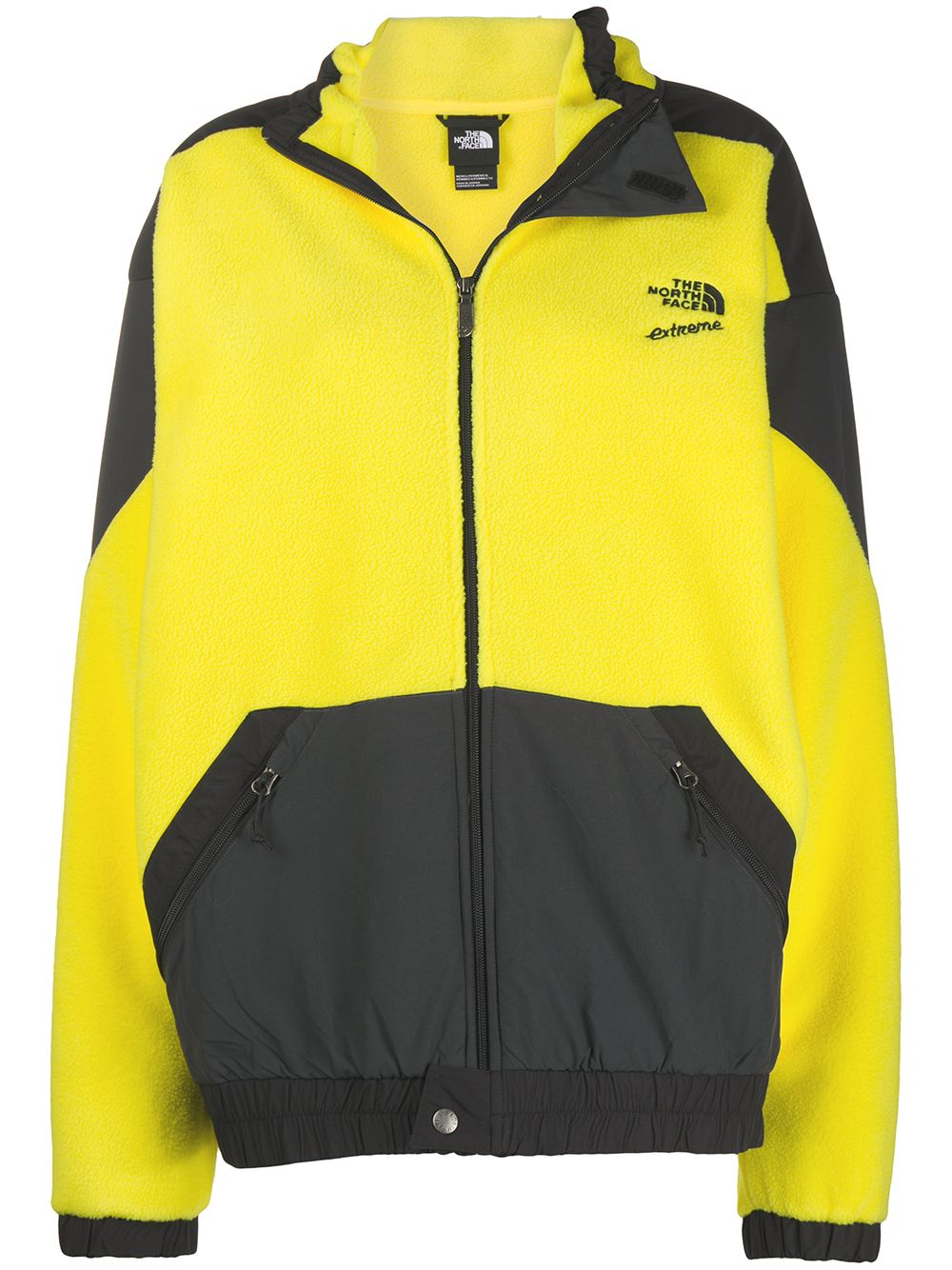 фото The north face two-tone fleece jacket