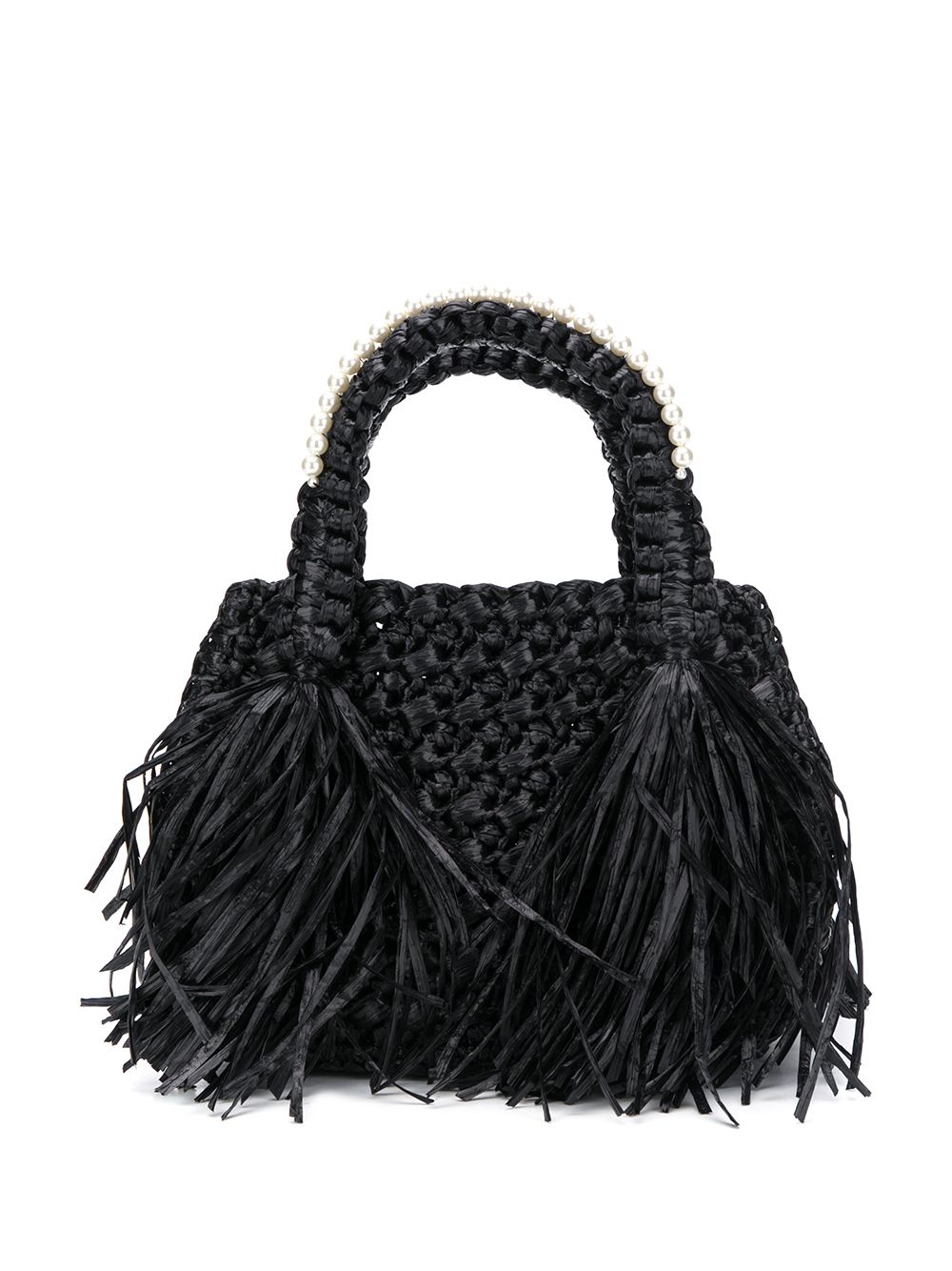 фото Simone rocha сумка-тоут с плетеной отделкой