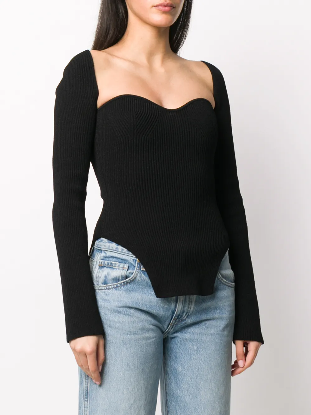 фото Khaite all-in-one knit top