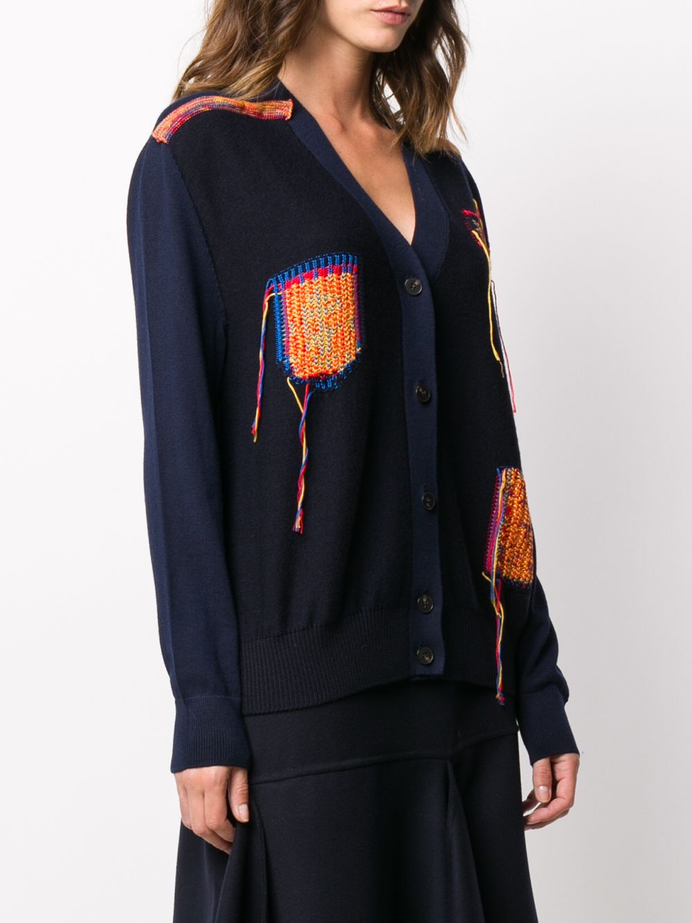 фото Ports 1961 knitted patchwork cardigan