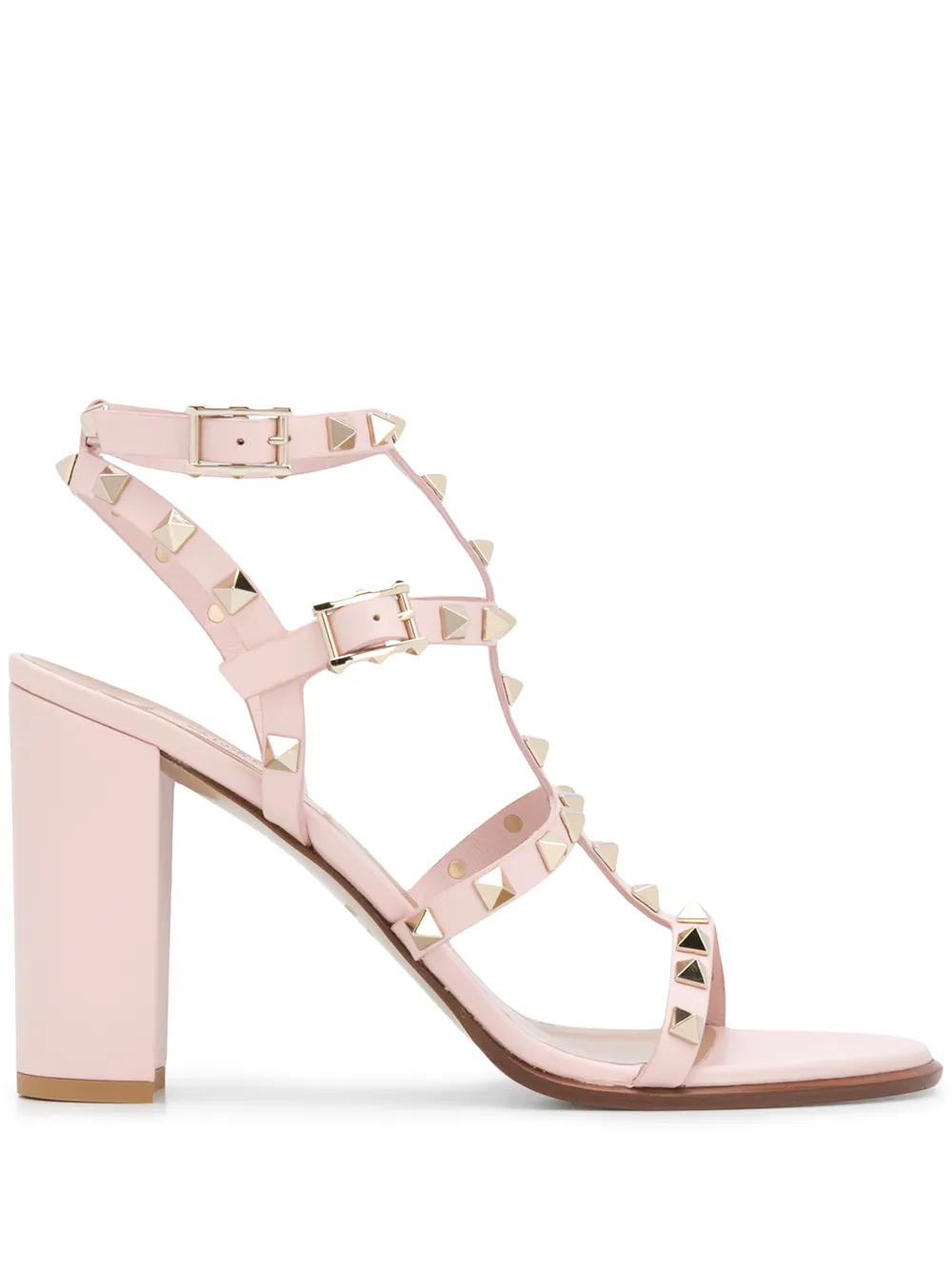 фото Valentino босоножки valentino garavani rockstud 110