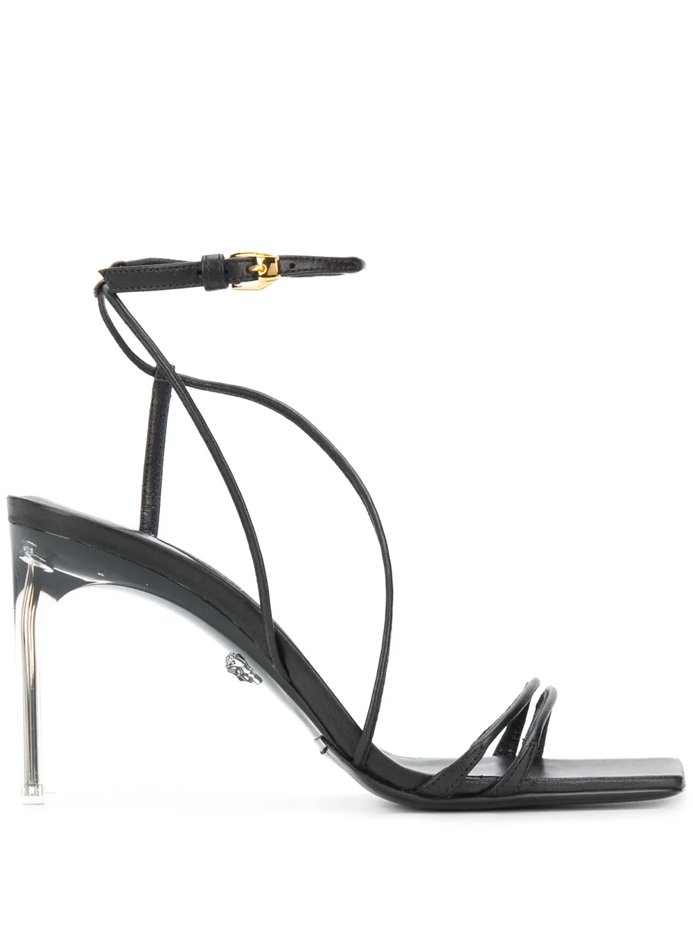 versace antheia leaf sandals