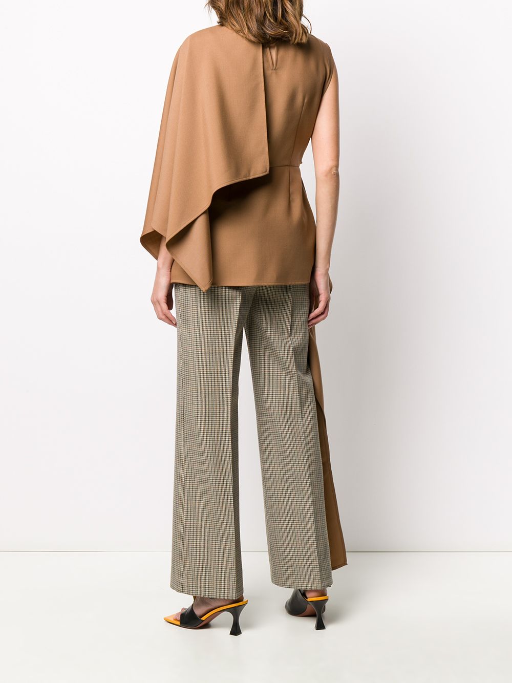 фото Ports 1961 asymmetric ruffle blouse