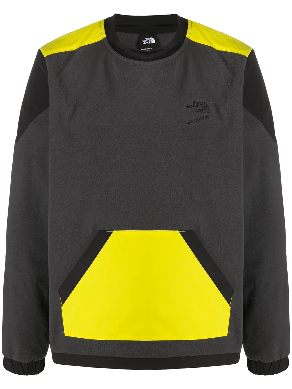 The North Face パネル スウェットシャツ - グレー The North Face パネル スウェットシャツ - グレー