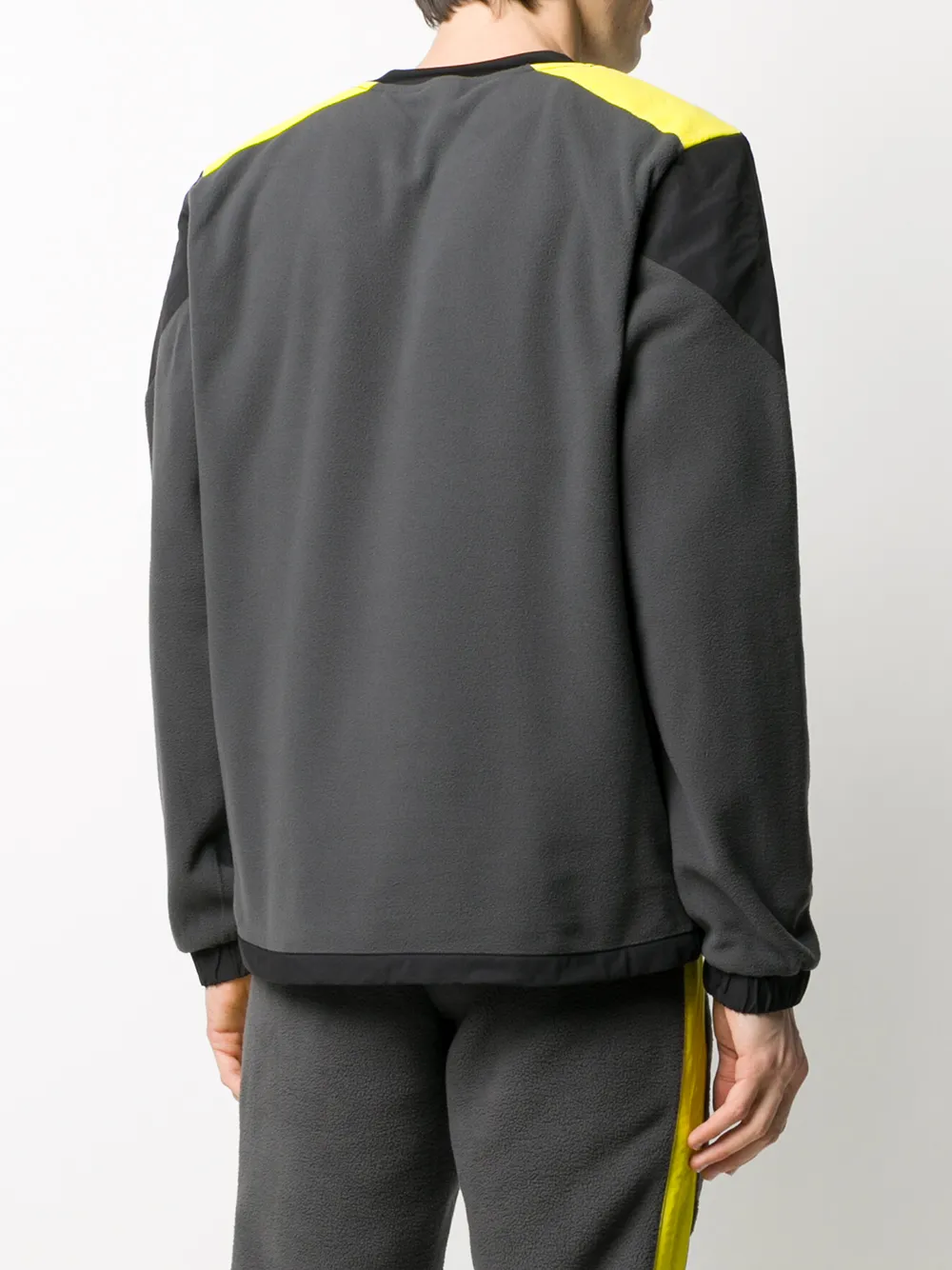 The North Face Sweater met contrasterend vlak Grijs