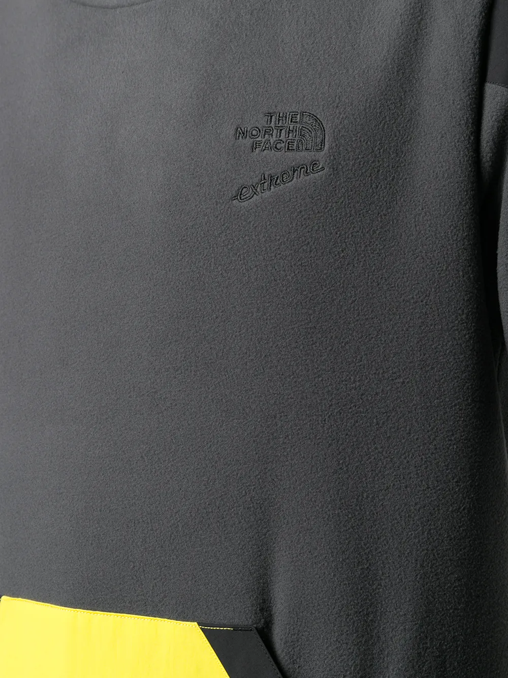 The North Face Sweater met contrasterend vlak Grijs