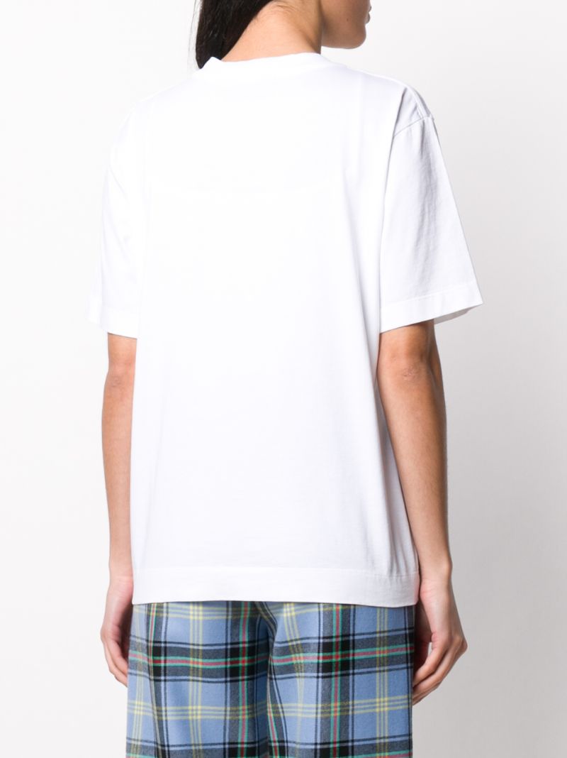 SIMONE ROCHA LAMB PRINT T-SHIRT 