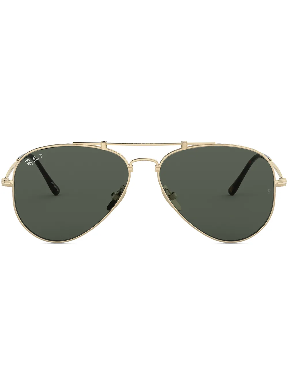 

Ray-Ban lentes de sol con armazón aviador - Dorado