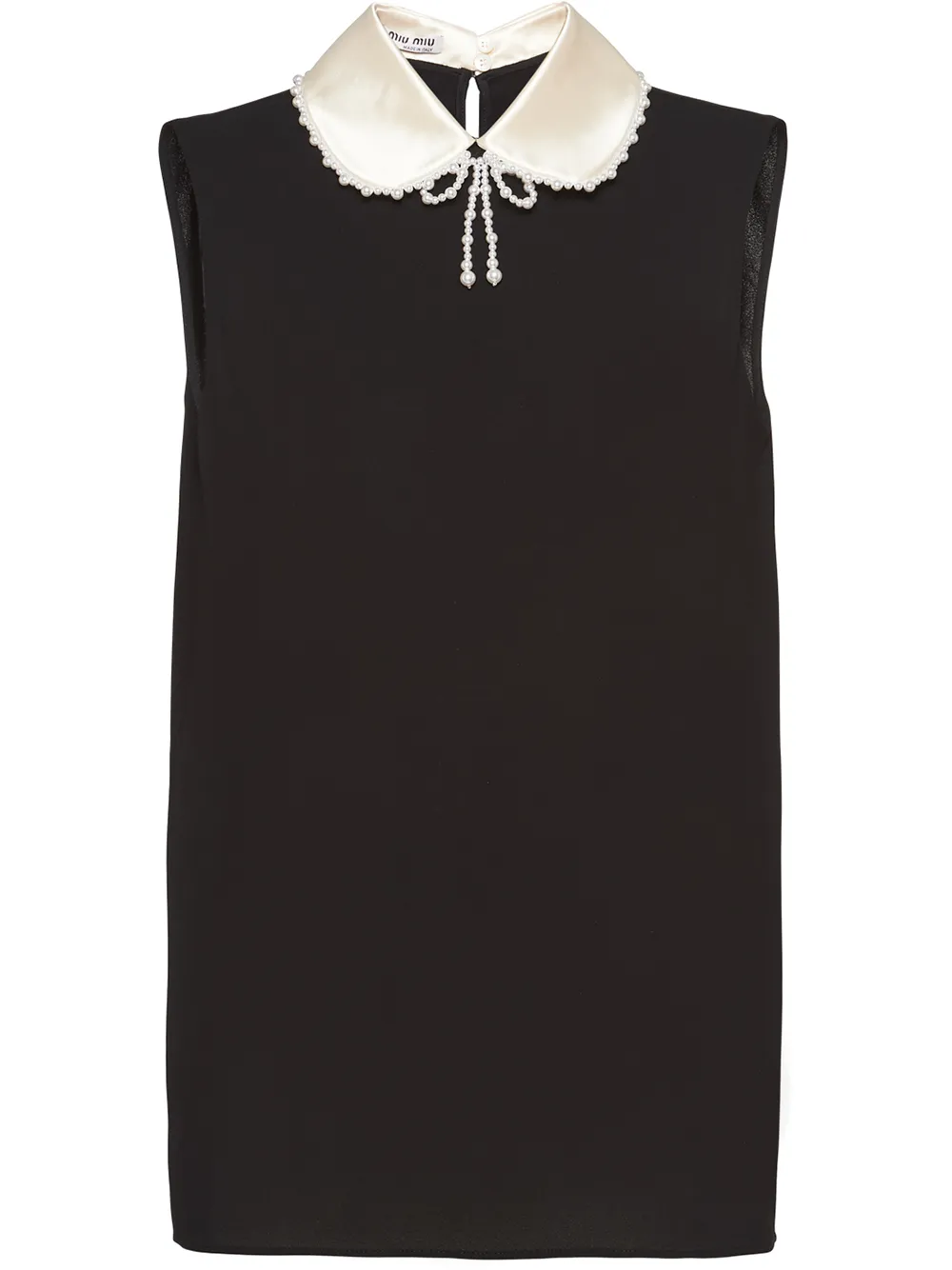 Miu Miu Verzierte Bluse cdfmG rulRS Miu Miu Verzierte Bluse cdfmG rulRS