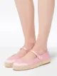 Prada espadrille ballerina shoes