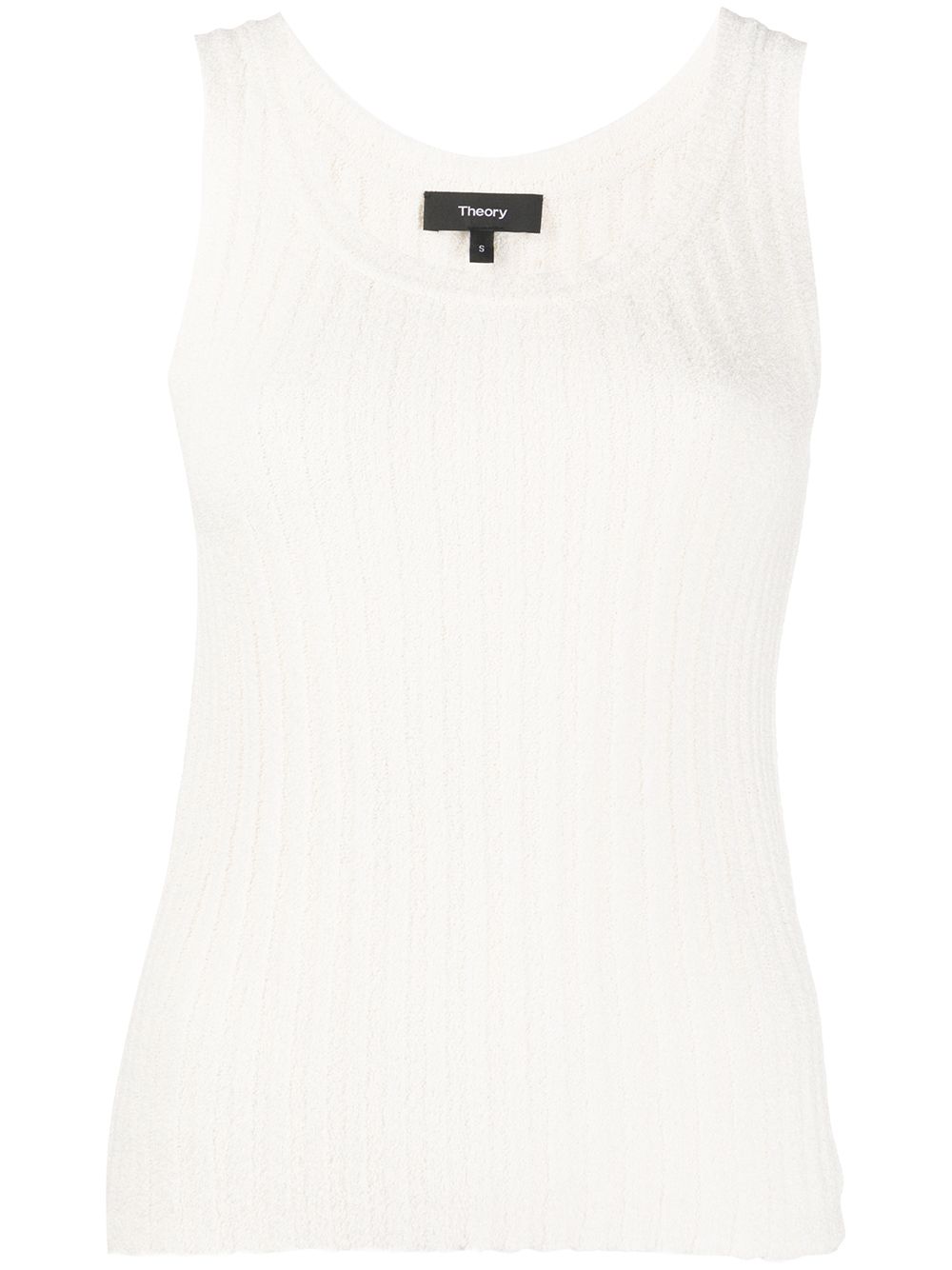 фото Theory ribbed knitted vest top