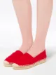 Prada embroidered logo espadrilles