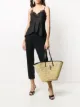 Image 2 of Philipp Plein straw basket tote