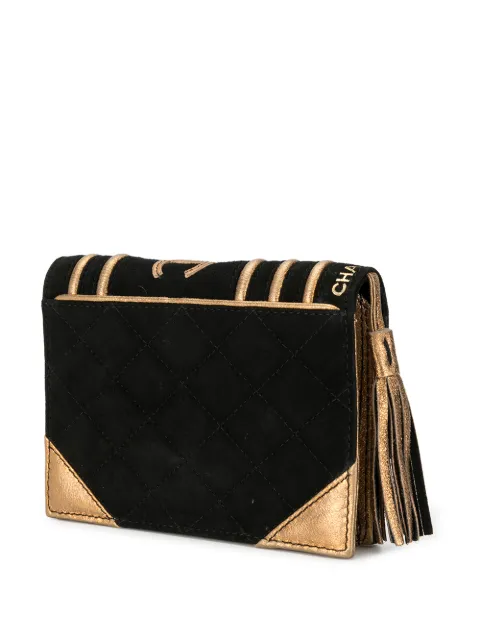 CHANEL Pre-Owned 2005 book motif clutch 9391657 - 2
