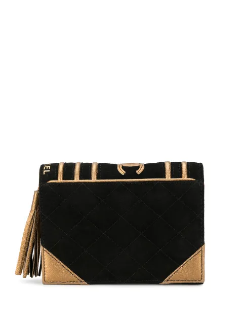 CHANEL 2005 book motif clutch Women