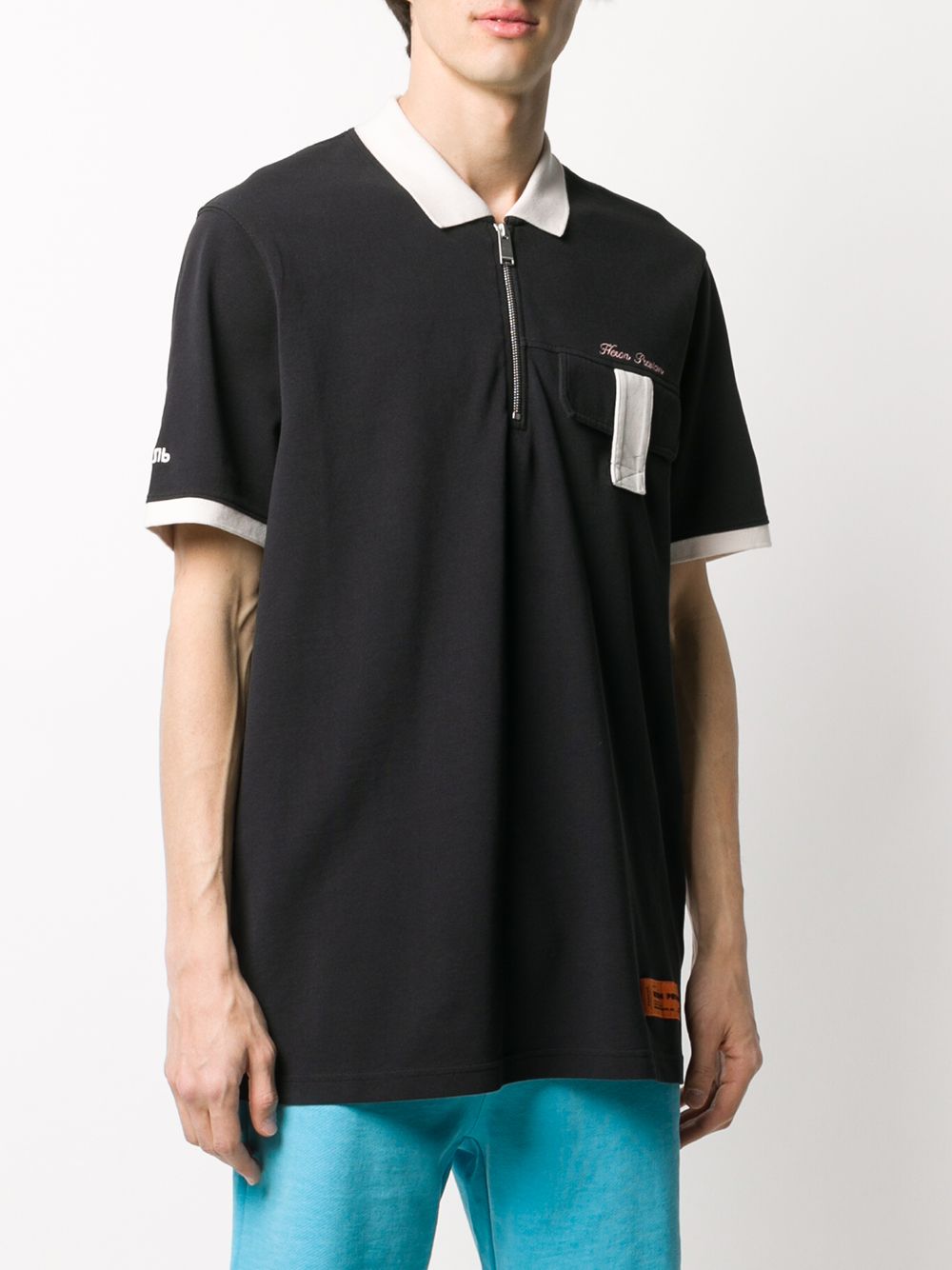 фото Heron preston oversized polo shirt