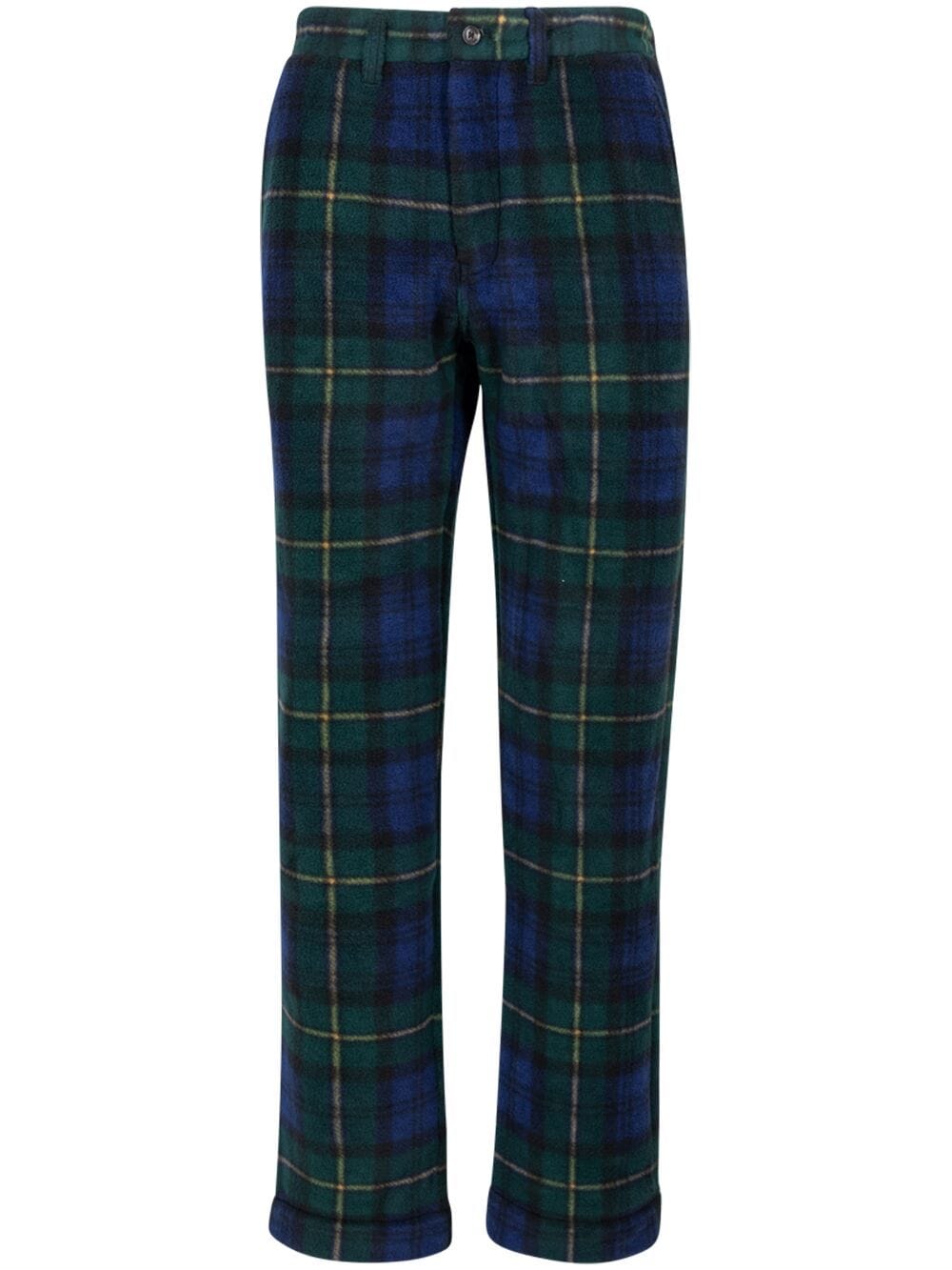 Palace x Ralph Lauren Polar Fleece Checked Trousers - Farfetch