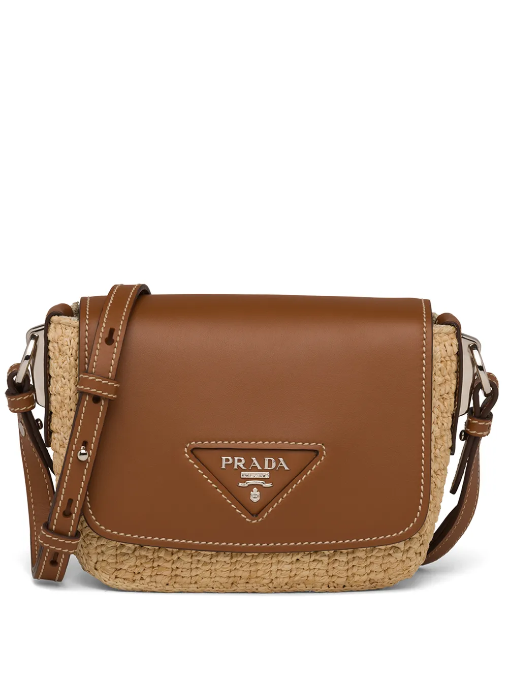 logo plaque shoulder bag