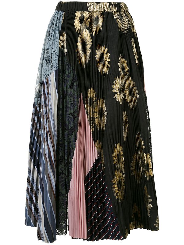 mid length pleated skirts quilt pattern
