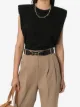 Image 2 of Frankie Shop Eva padded T-shirt