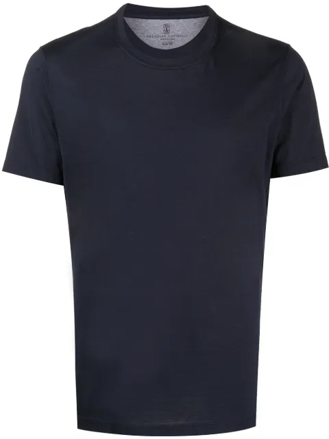 Brunello Cucinelli short-sleeve fitted T-shirt