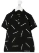 الصورة 1 من Emporio Armani Kids قميص بولو بأكمام قصيرة وشعار الماركة