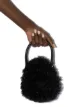 Simone Rocha shearling mini bag