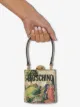 Moschino painting print mini bag
