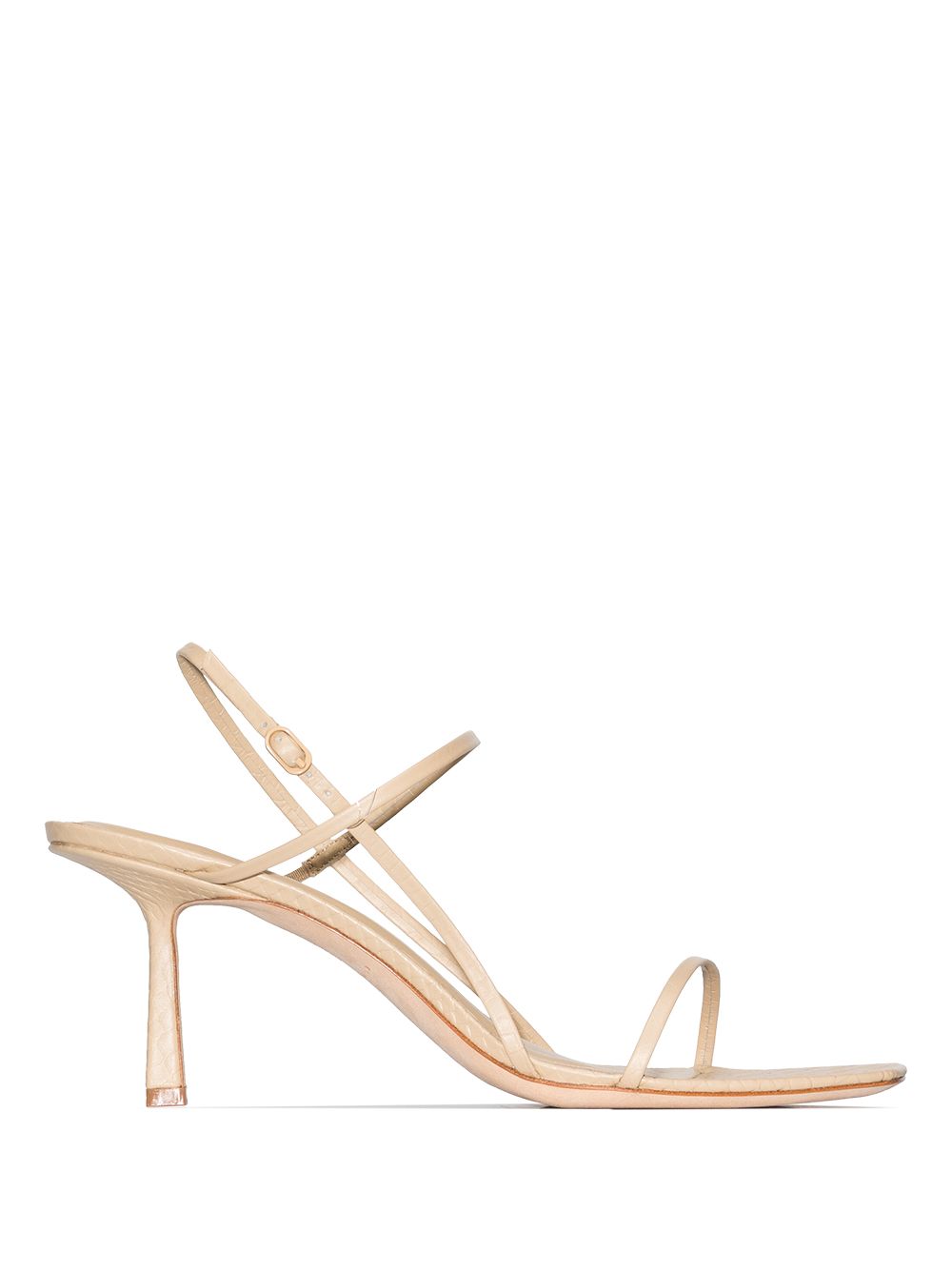 фото Studio amelia snake-effect strappy sandals