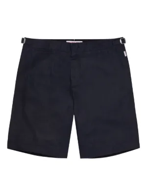 Wales Bonner Kingston Shorts | Blue | FARFETCH CA
