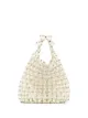 Image 1 of Simone Rocha faux-pearl crystal embellished handbag