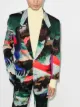 Imagen 2 de Edward Crutchley blazer con estampado Pauline