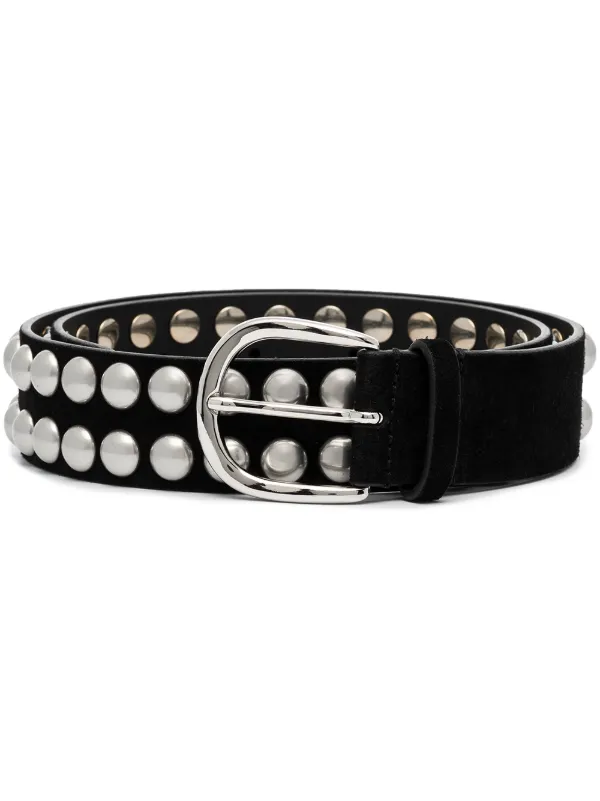 studded belt black