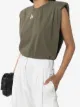Image 2 of Frankie Shop Eva padded T-shirt
