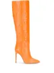 Image 1 of Paris Texas croc-embossed 110mm boots