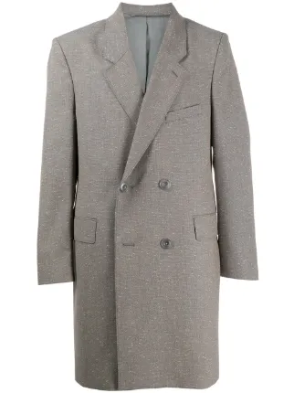 Lemaire Double Breasted Coat - Farfetch