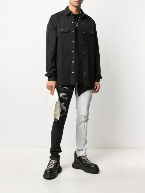 rick owens destroyed jeans