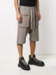 Rick Owens DRKSHDW شورت بحجر منسدل