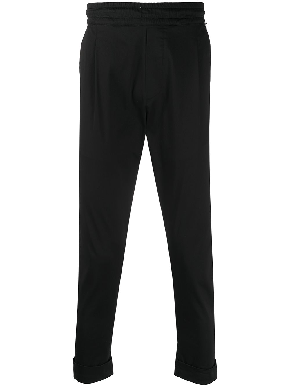 Shop Low Brand Straight-leg Track Pants In Black