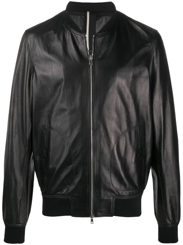 matte black bomber jacket