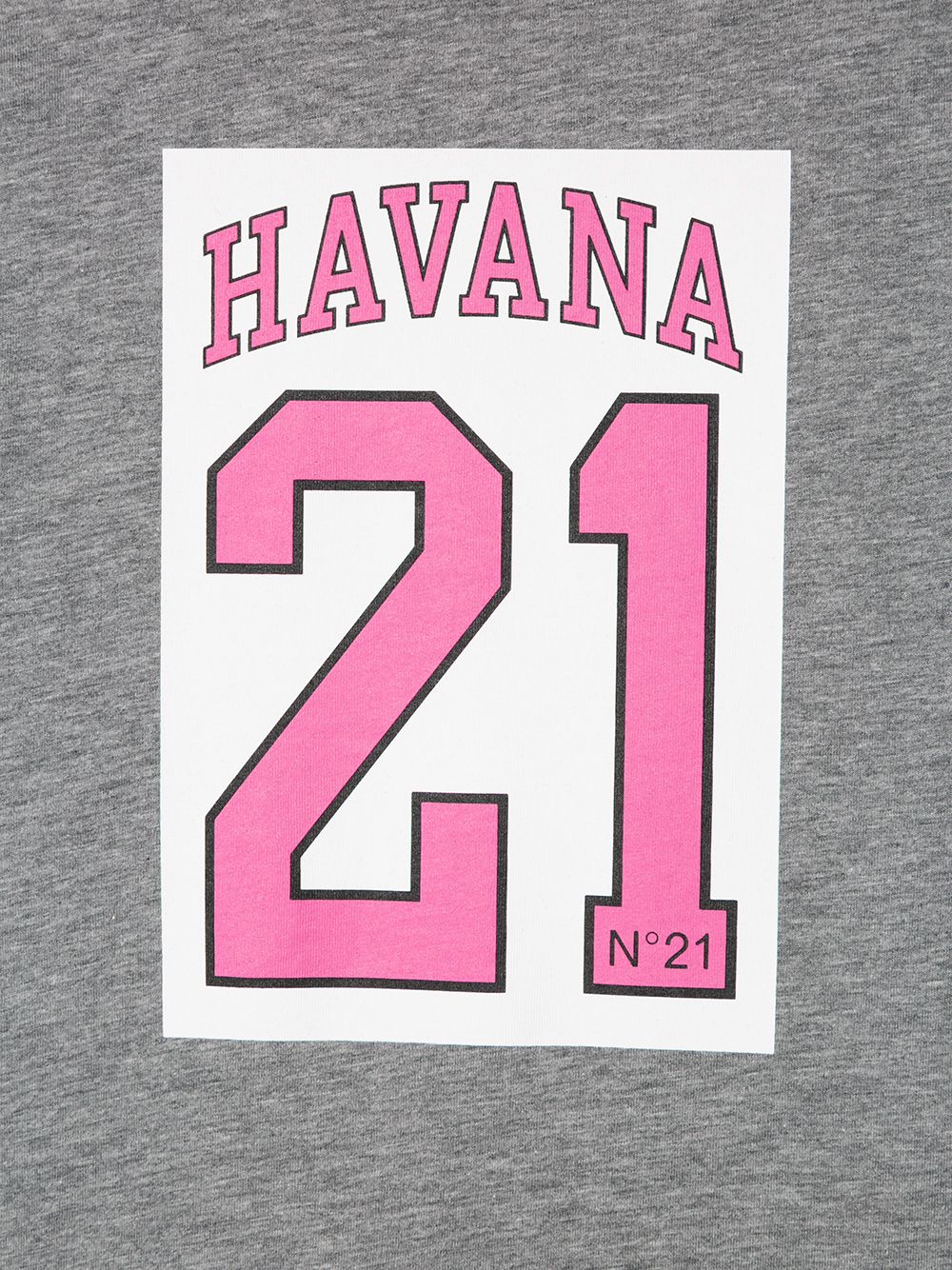 фото Nº21 kids havana graphic-print cotton t-shirt