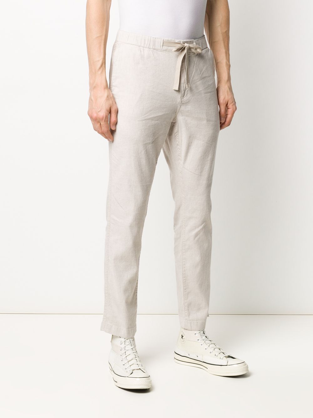 фото John varvatos tapered drawstring trousers